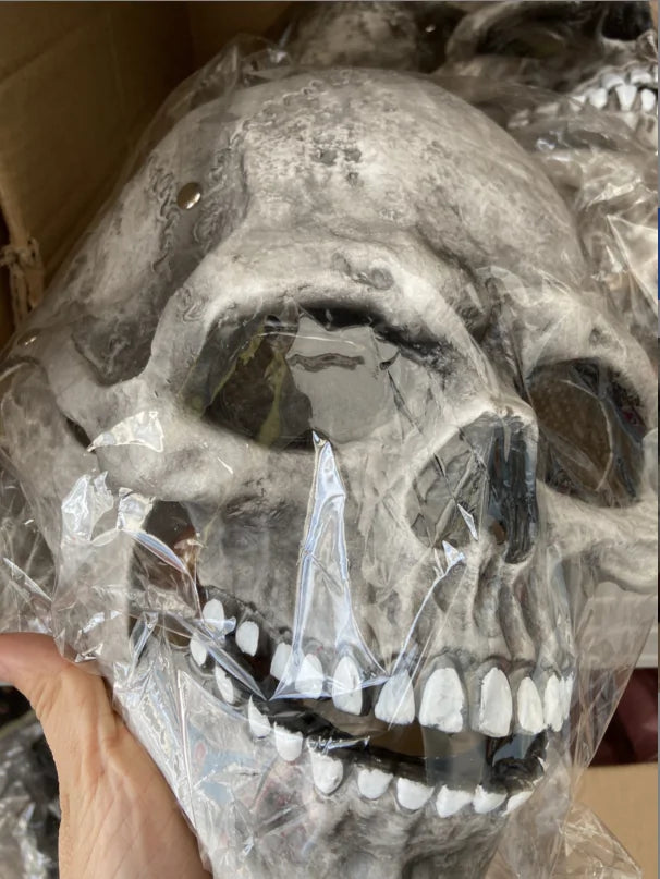 Full Head Skull Skeleton Mask - Realistic Halloween Mask