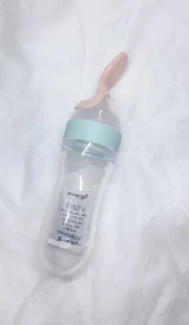 Effortless Feeding with Squeezing Feeding Bottle Silicone: Gentle, Leak-Proof & Convenient - Home Kartz