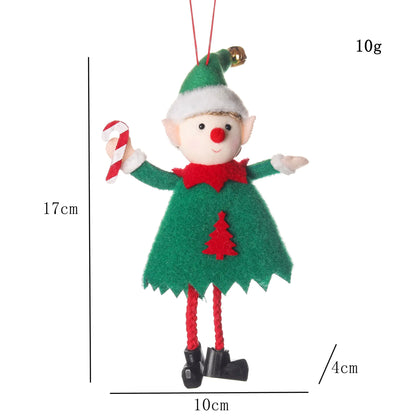 Elf Doll Christmas Decorations – Bring Festive Cheer and Magic to Your Holiday Décor