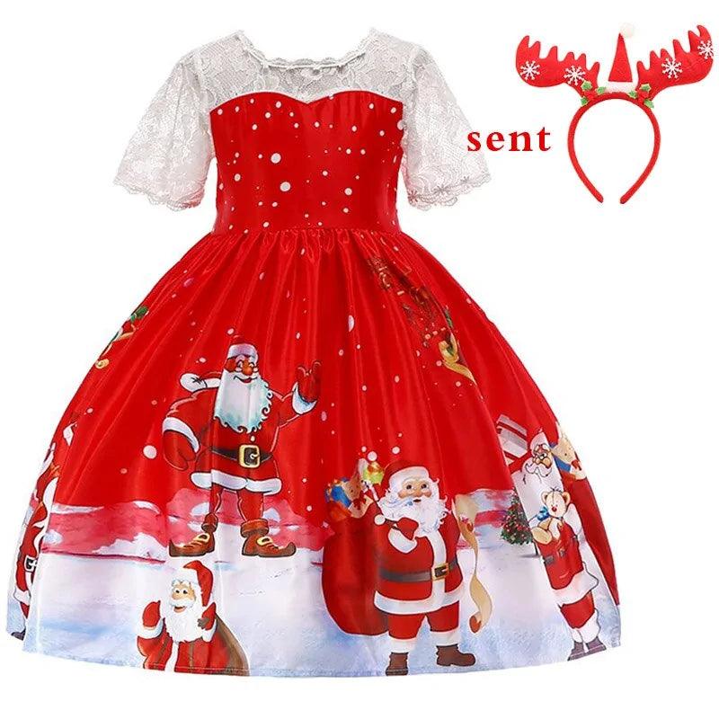 Princess Christmas Dress for Girls: Enchanting Holiday Elegance