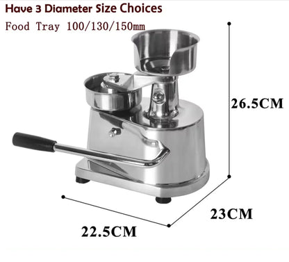 Durable Steel Hamburger Press – Perfectly Shaped Patties Every Time! - Home Kartz