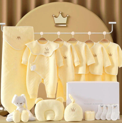 6 Item Bundle: Welcome Your Newborn with Our Baby Luxe Gift Set