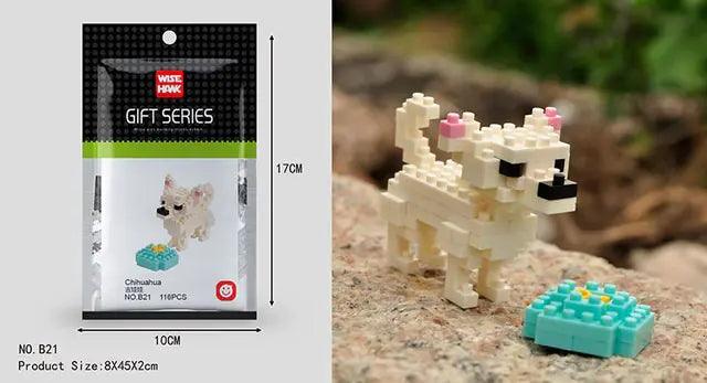 Mini 3D Animal Building Blocks