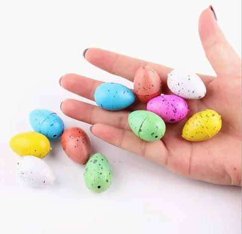 6pc Inflatable Hatching Dinosaur Eggs for Kids - Growing Dino Eggs