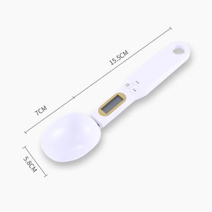 Precision Digital Food Spoon Scale – Accurate Measurement for Cooking and Baking - Home Kartz