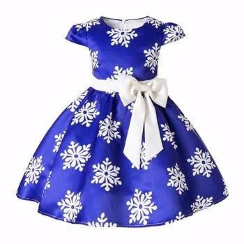 Cartoon Cosplay Snowflake Princess Dress - Become a Winter Wonderland Royalty