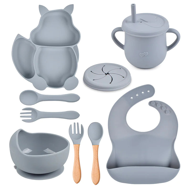 Baby Silicone Feeding Set