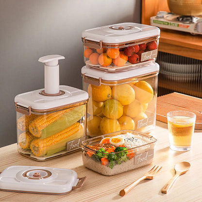 Vacuum Sealed Food Storage Box – Airtight, Stackable, and Durable