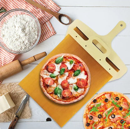 The Ultimate Pizza Board for Effortless Pizza Baking and Serving – Perfect for Pizza Lovers