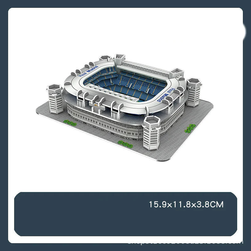 3D Puzzle Football Field Model