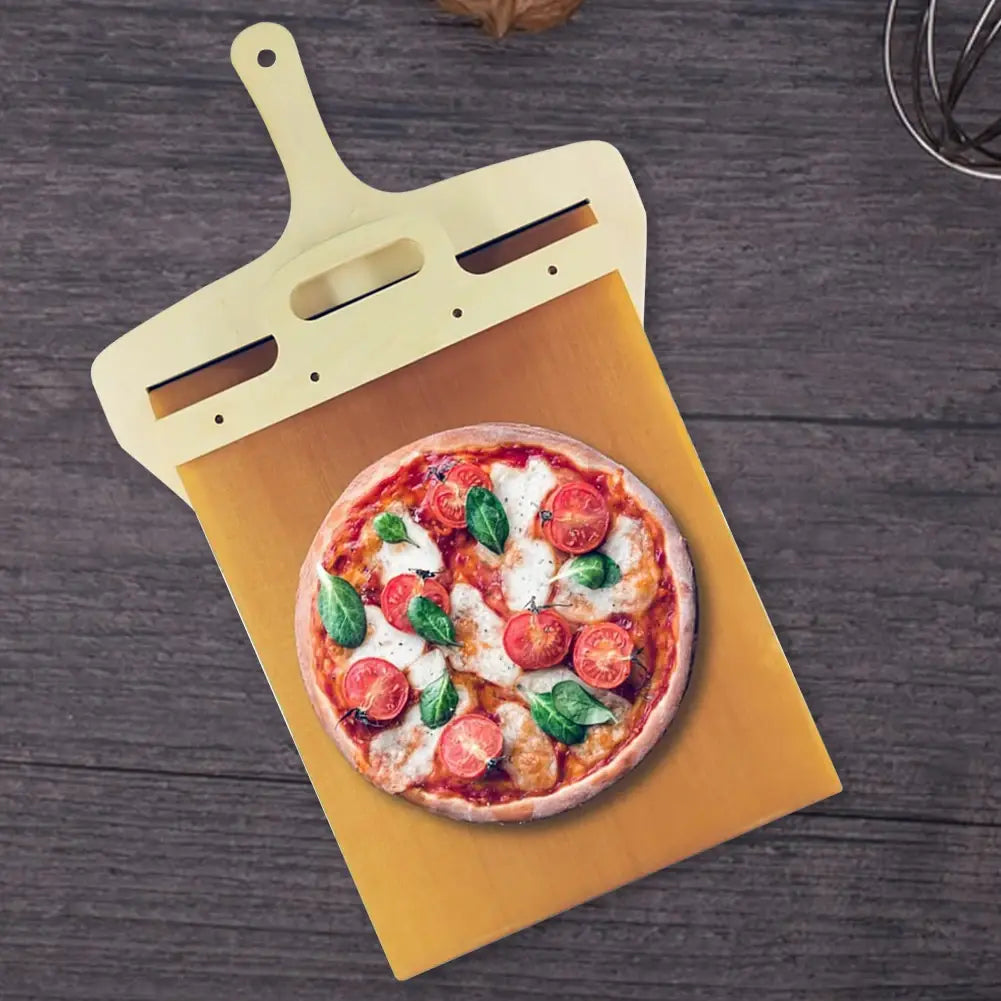 Premium Wooden Pizza Spatula for Easy Transfer and Serving – Ideal Kitchen Tool - Home Kartz