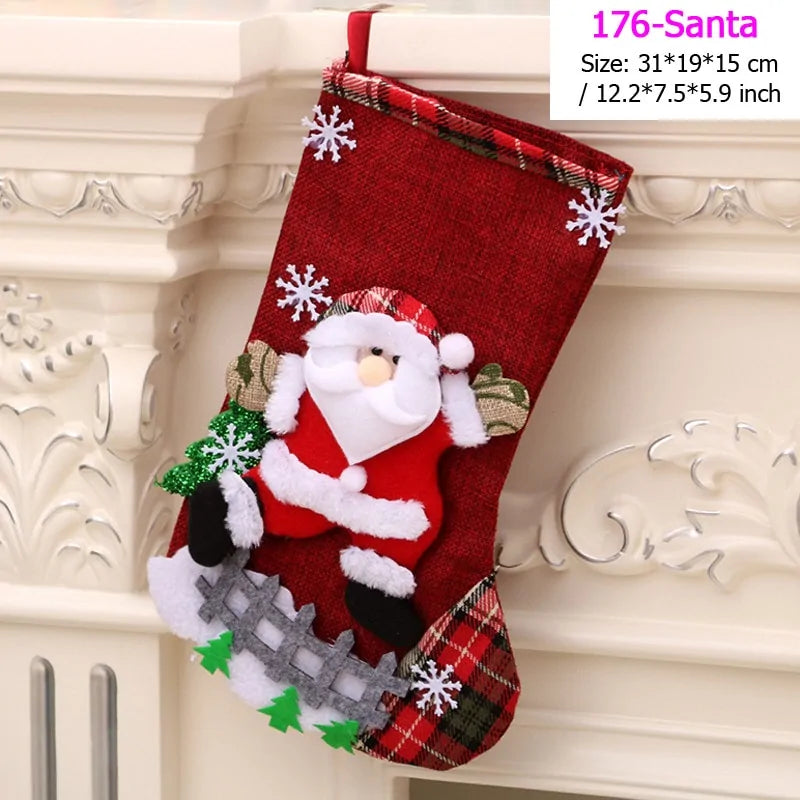 Santa Snowman Pendant Christmas Ornaments