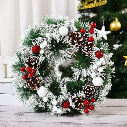 Festive Christmas Wreath Door Garlands – Add Holiday Cheer to Your Door