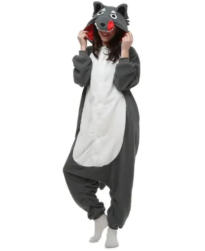 Animal One-Piece Pajamas