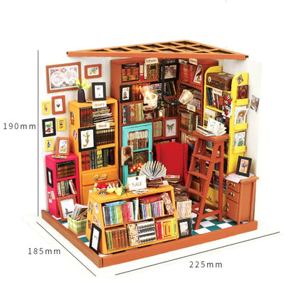 Build Your Dream Miniature Home with Our DIY Handmade House Piece Puzzle - Perfect for Craft Lovers!