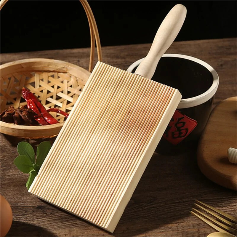 Master Homemade Pasta Effortlessly with the Perfect Wooden Pasta Maker Board