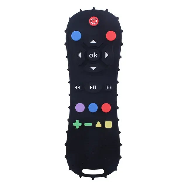 Baby Teether TV Remote Control – Safe, Fun, and Soothing for Teething Babies