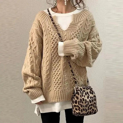 Solid Knit Sweater