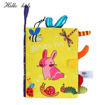 3D Soft Baby Books Activity Quiet Cloth Book