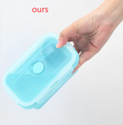 Collapsible Bento Box – Versatile Silicone Food Storage Containers for All Temperatures - Home Kartz