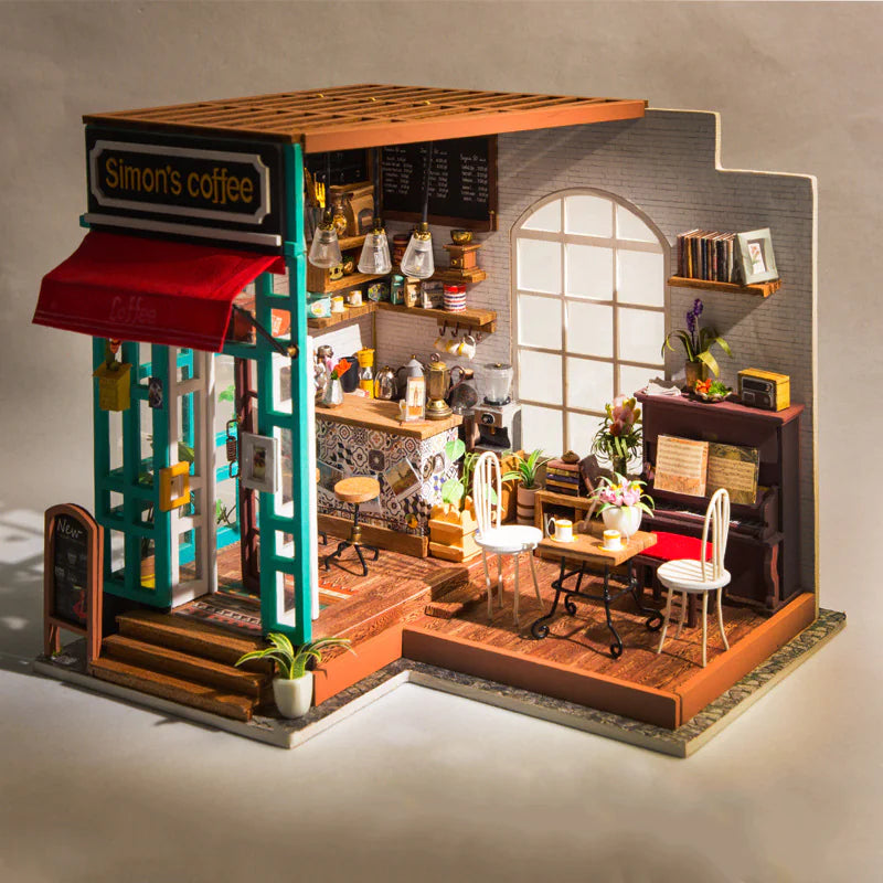 Build Your Dream Miniature Home with Our DIY Handmade House Piece Puzzle - Perfect for Craft Lovers!