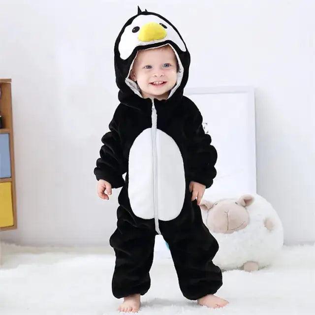 Children's Cute Long Sleeved Pajamas