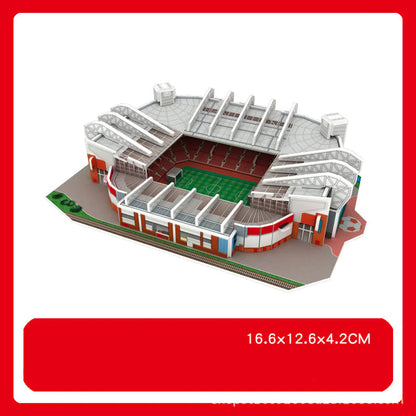 3D Puzzle Football Field Model