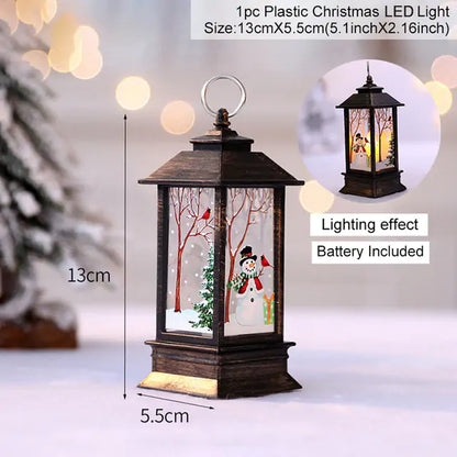 Illuminate Your Home with Christmas Lantern Light – Warm Festive LED Holiday Décor