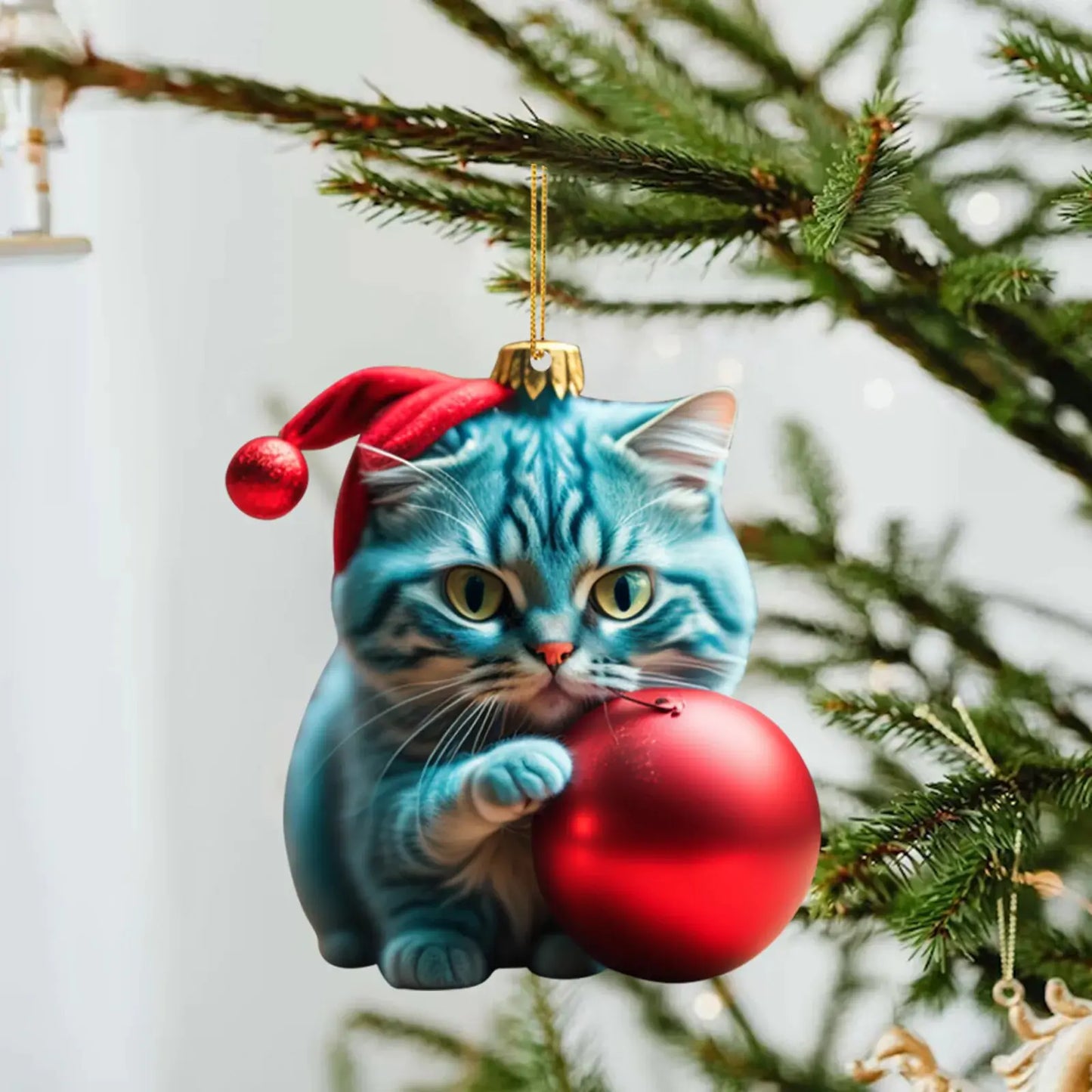 Add Whiskers and Charm to Your Tree with Cute Cat Christmas Ornaments!