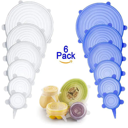 Silicone Stretch Food Covers – Reusable and Eco-Friendly Food Storage Solution