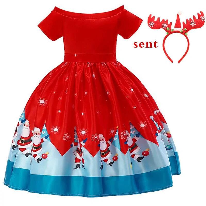 Princess Christmas Dress for Girls: Enchanting Holiday Elegance