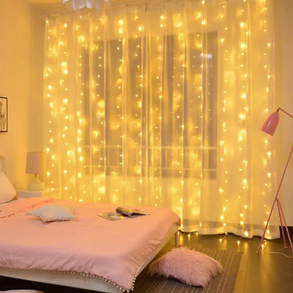 LED Curtain Lights – Transform Your Space with Magical, Festive Lighting ✨🎄