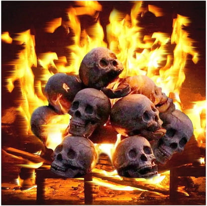 Halloween Fire Pit Skulls – Create Spine-Chilling Thrills at Your Fire Pit! 🎃