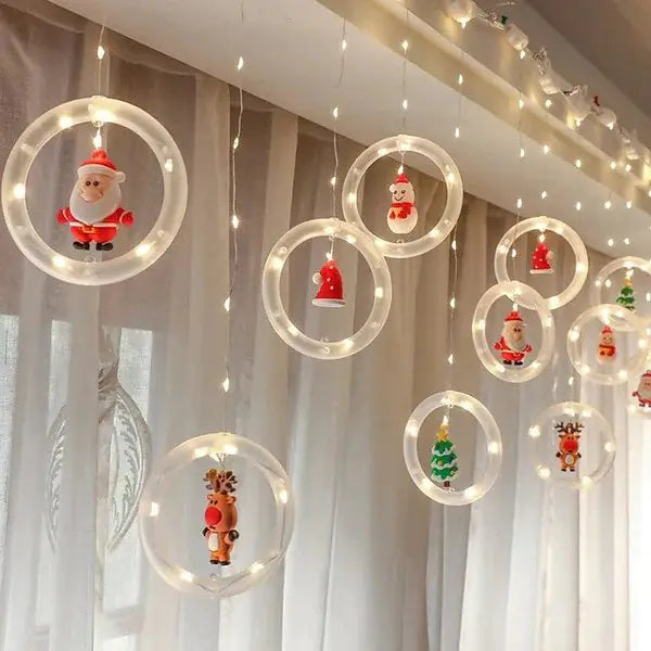 Transform Your Space with Christmas Lights LED Holiday Light – 8 Modes, USB Powered, and Easy Decorating!