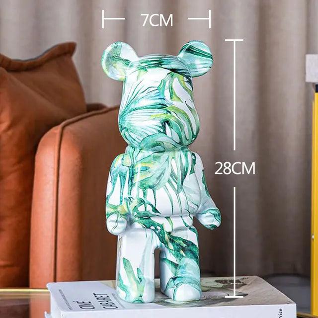 Luxurious Bearbrick Statue Desk Accessories