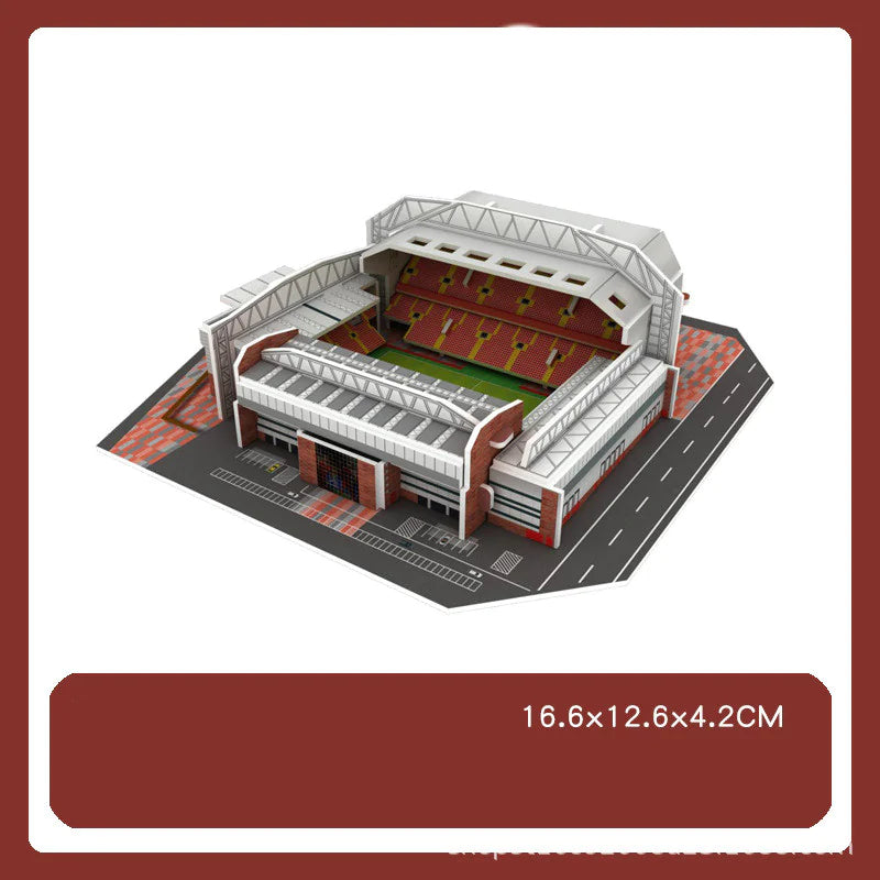 3D Puzzle Football Field Model