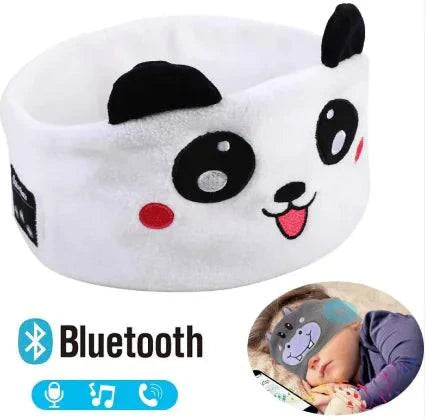 Snuggle Up and Sleep Soundly with Our Plush Animal Bluetooth Sleep Headband! - Home Kartz