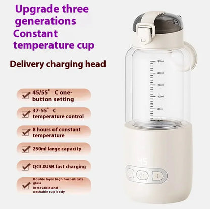 Portable Baby Milk Mixer: Effortless & Precise Milk Preparation for Your Baby On-the-Go! 🍼✨