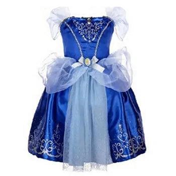 Cartoon Cosplay Snowflake Princess Dress - Become a Winter Wonderland Royalty