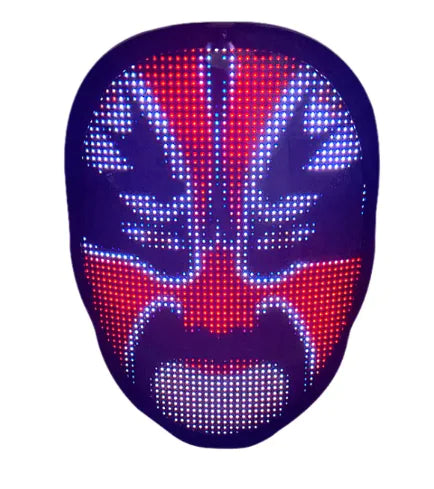 Illuminate Any Event with the LED Face Charging Mask – Perfect for Halloween and Parties