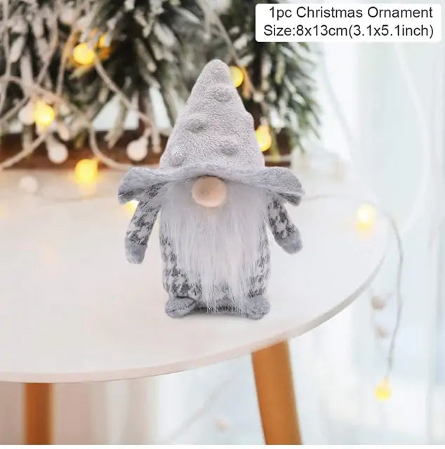 Gnome Christmas Faceless Doll – Whimsical Holiday Decoration for Festive Cheer | Perfect Holiday Gift