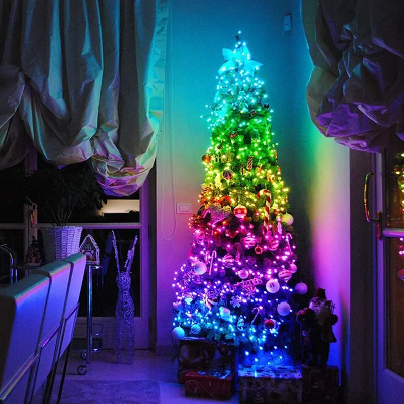 Light Up Your Holidays with Customizable LED Christmas Tree Decoration Lights 🎄✨