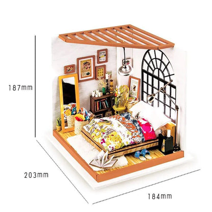 Build Your Dream Miniature Home with Our DIY Handmade House Piece Puzzle - Perfect for Craft Lovers! - Home Kartz