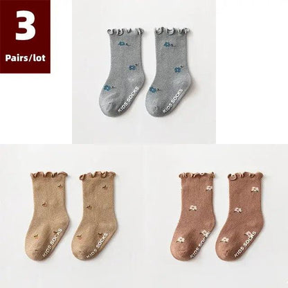 3 Pairs of Anti - Slip Children's Socks