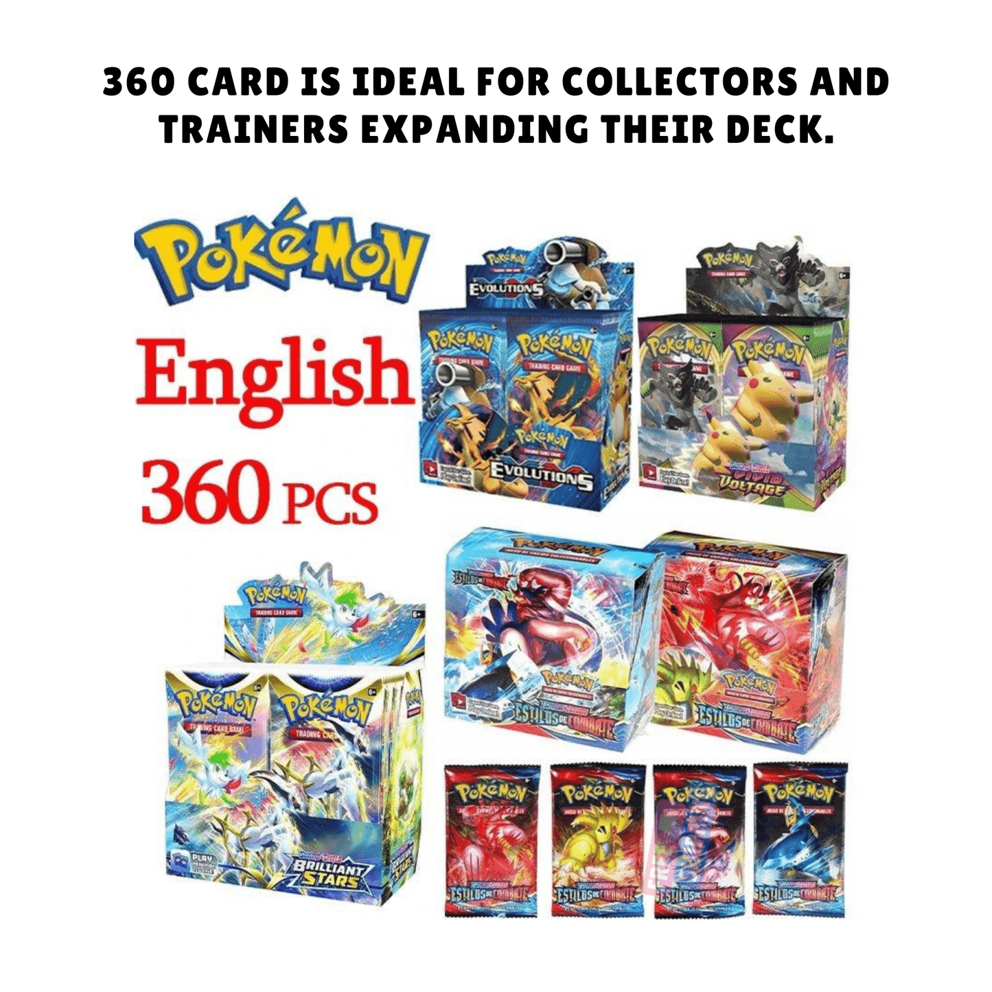 Dominate Battles and Build Your Collection with the Ultimate 360-Piece Pokemon Expansion - Home Kartz