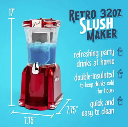 Best Slushy Maker - Perfect 32-Ounce Margarita & Slushy Machine for Parties - Home Kartz