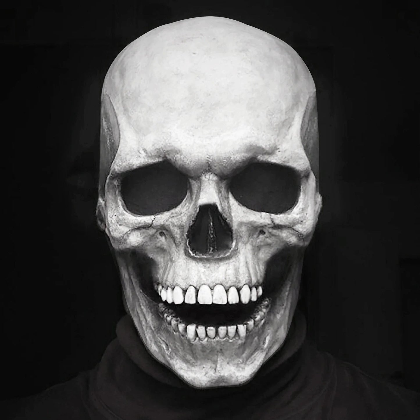 Full Head Skull Skeleton Mask - Realistic Halloween Mask