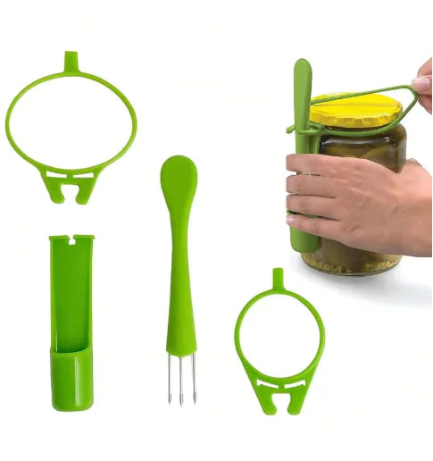 Stainless Steel Olive Grabber – Mess-Free Tool for Easy Olive & Pickle Retrieval - Home Kartz