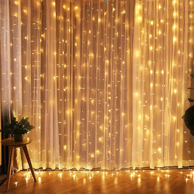 LED Curtain Lights – Transform Your Space with Magical, Festive Lighting ✨🎄