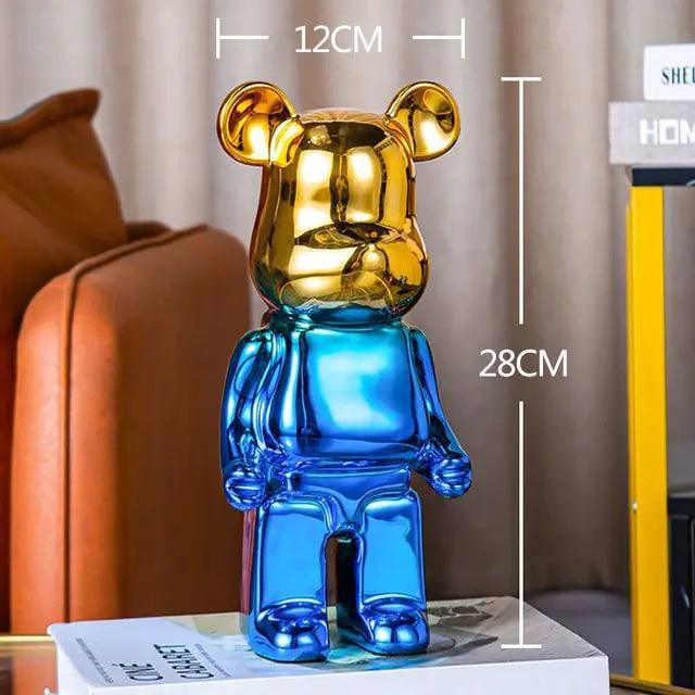 Luxurious Bearbrick Statue Desk Accessories